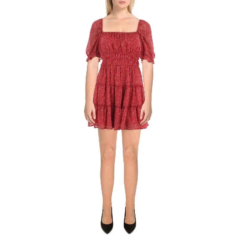 Clothes For Sale Trixxi Womens Juniors Off-The-Shoulder Mini Fit & Flare Dress
