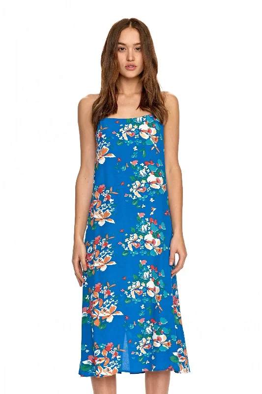 Women's Stylish Professional Garments Rollas WOMENS EDEN SLIP DRESS COBALT