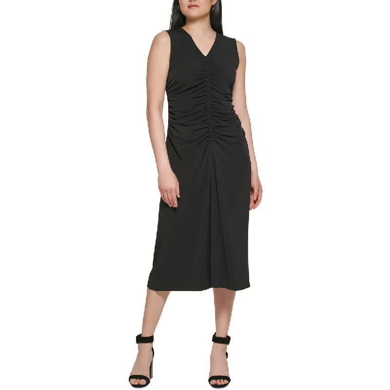 New Arrival Discounts Calvin Klein Womens Business Long Sheath Dress