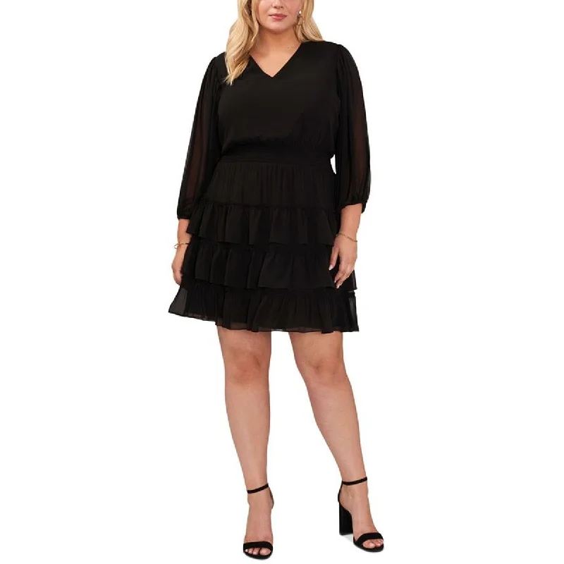 Stylish Women's Clothing Vince Camuto Womens Plus  Wear To Work Dress