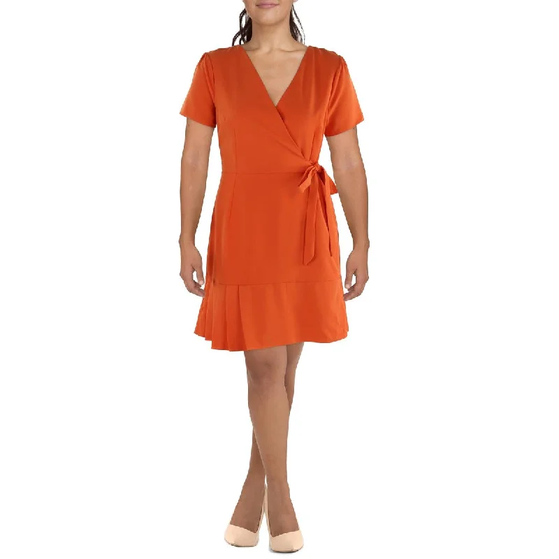 Elegant Women's Clothing Tahari ASL Womens Party Mini Fit & Flare Dress
