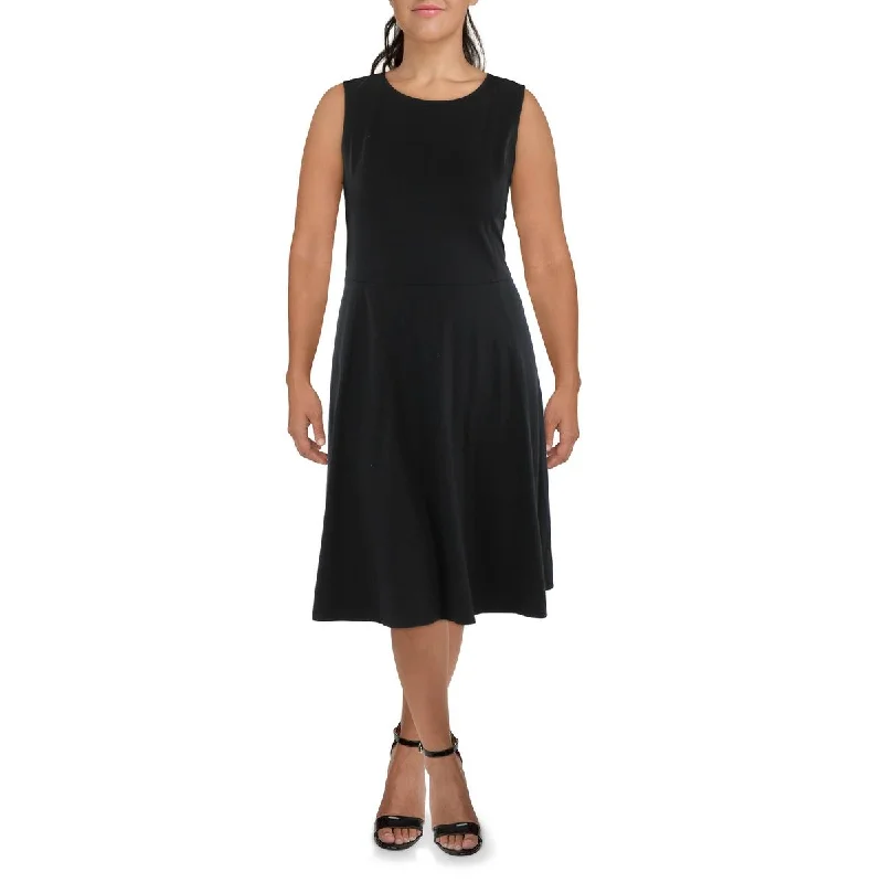 Women's Floral Print Outfit Lauren Ralph Lauren Womens Party Knee Fit & Flare Dress