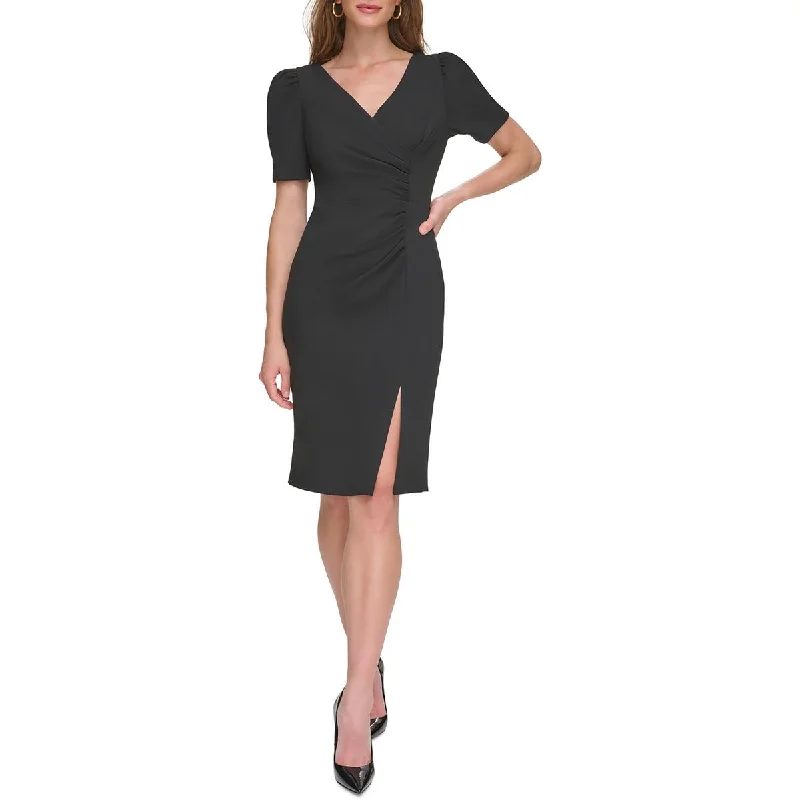 Women's High-Fashion Garments DKNY Womens Sequined Above Knee Sheath Dress