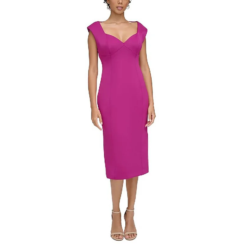 Stylish Clothes For Women Calvin Klein Womens Slit  Sheath Dress