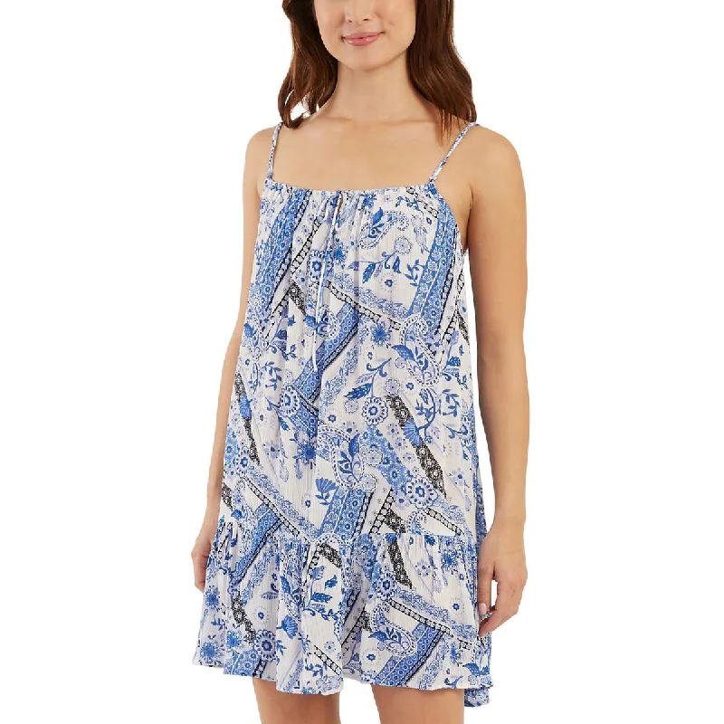 Clothes Sales BCX Womens Juniors Adjustable Ruffled Slip Dress