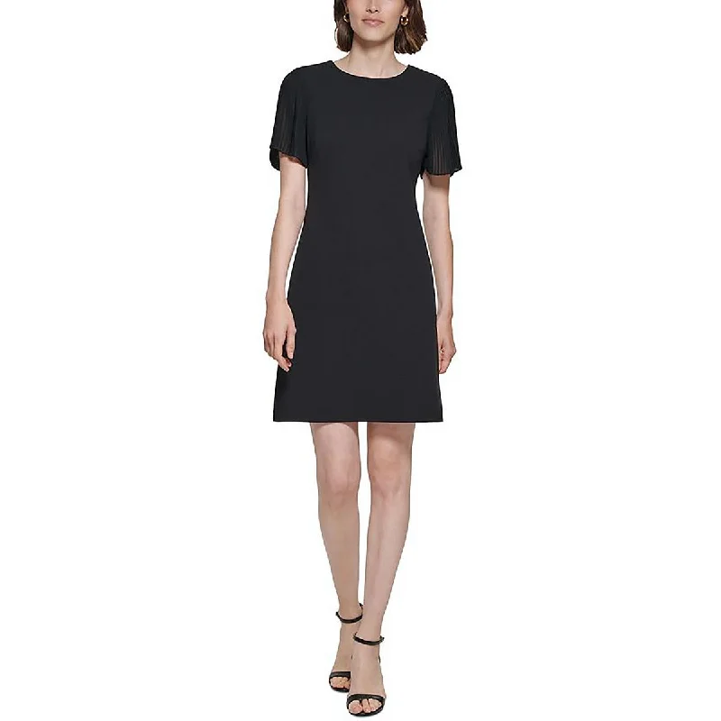 Save Big Tommy Hilfiger Womens Petites Pleated Sleeve Body Con Wear To Work Dress