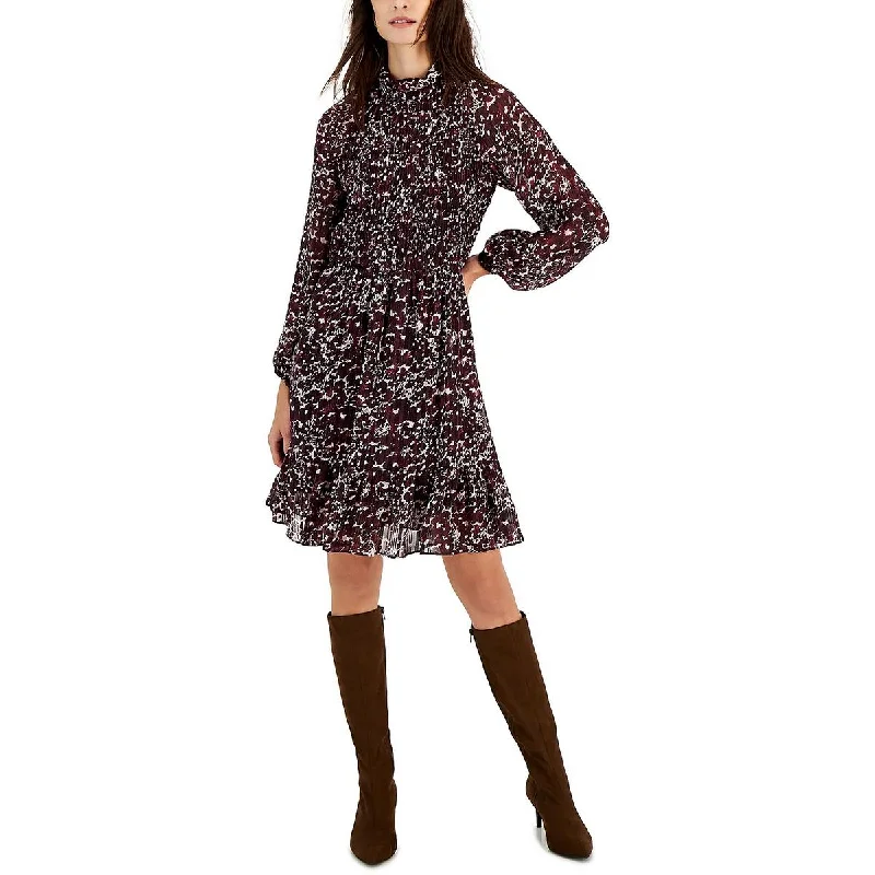 Vintage Women's Fashion Taylor Womens Metallic  Fit & Flare Dress