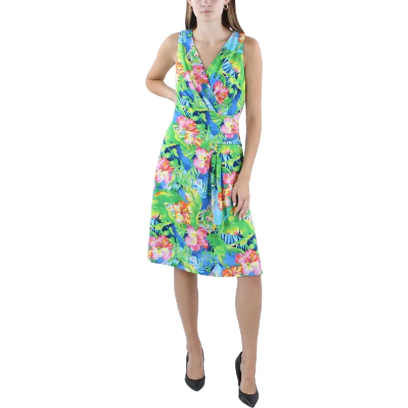 City Fashion Lauren Ralph Lauren Womens Jersey Sheath Dress
