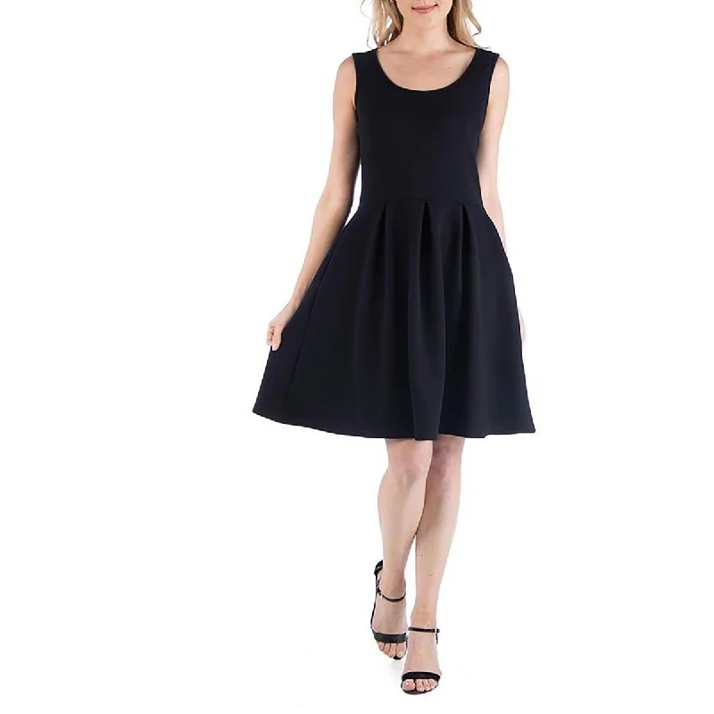 Online Clothing Stores 24seven Comfort Apparel Womens Mini Fit& Flare Fit & Flare Dress