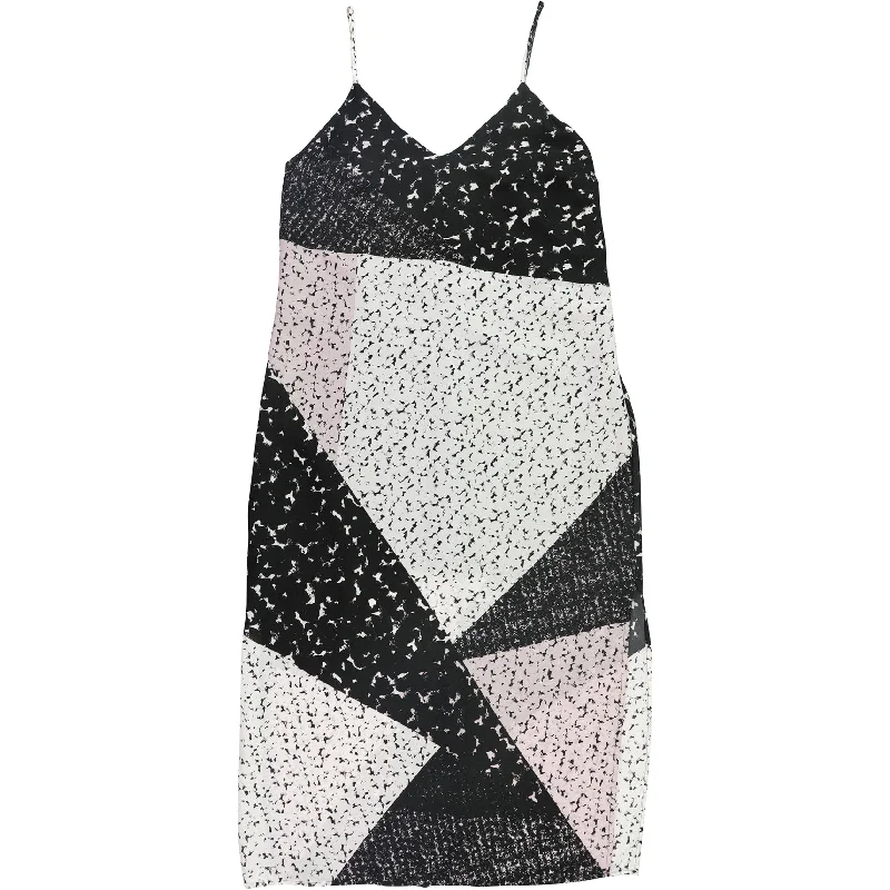 Women's Outerwear for All Weather Conditions bar III Womens Printed A-line Dress, Multicoloured, Medium