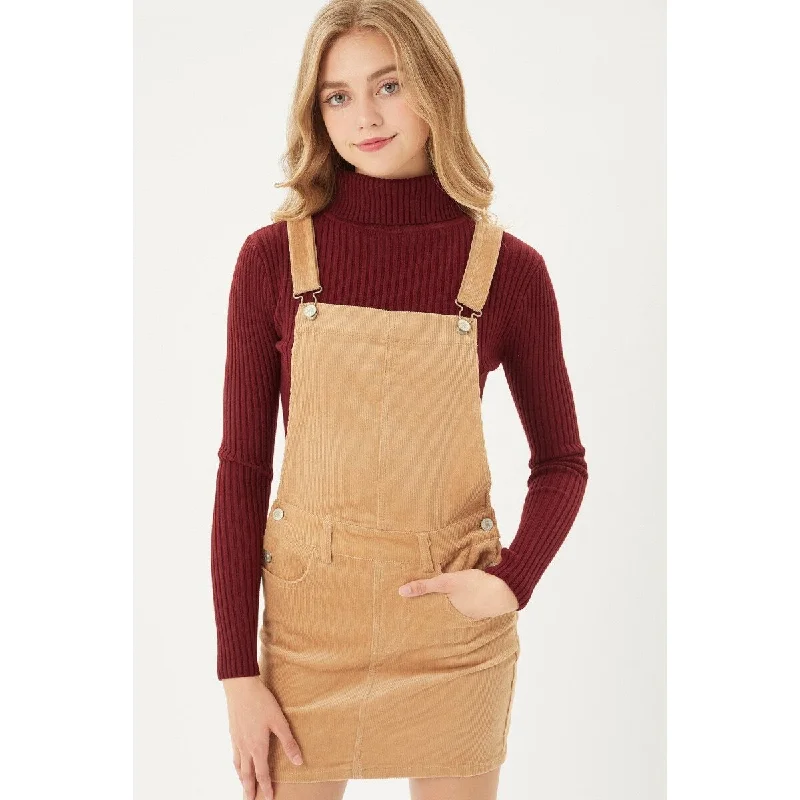 Clothes Sales Overall Dress W/ Adjustable Straps, Belt Loops, And Two Front And Back Pockets