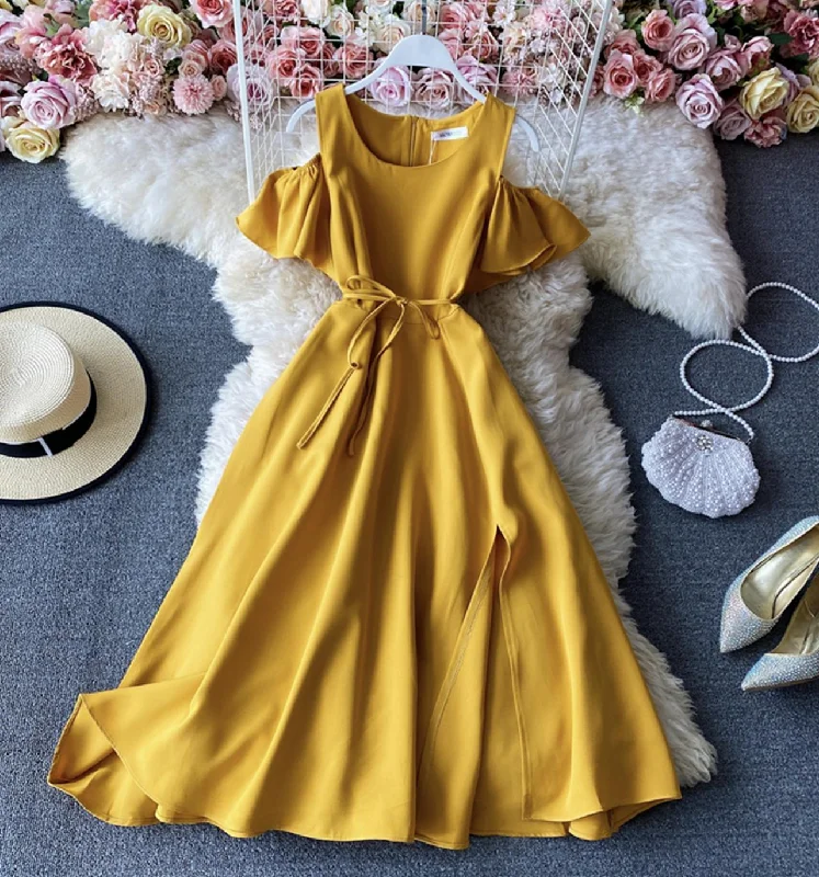 Women's Outerwear Garments Cute A line short dress fashion dress  696
