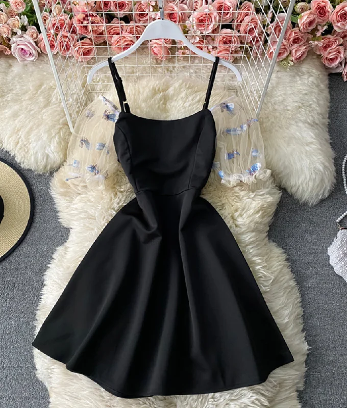Women's Clothes Lovely A line short dress fashion girl dress  895