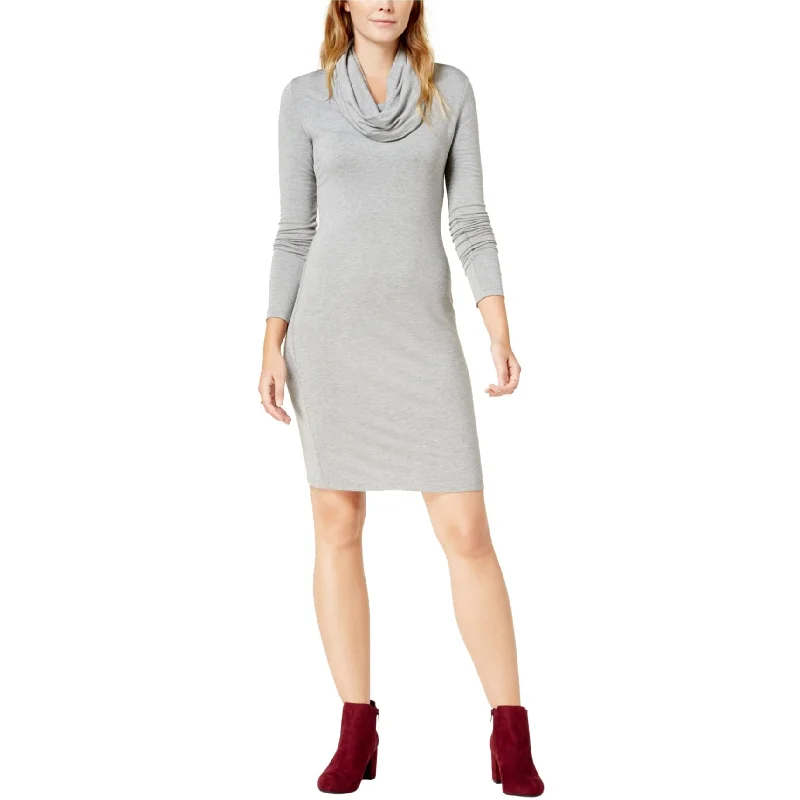 Evening Looks Maison Jules Womens Cowl-Neck Fit & Flare Dress