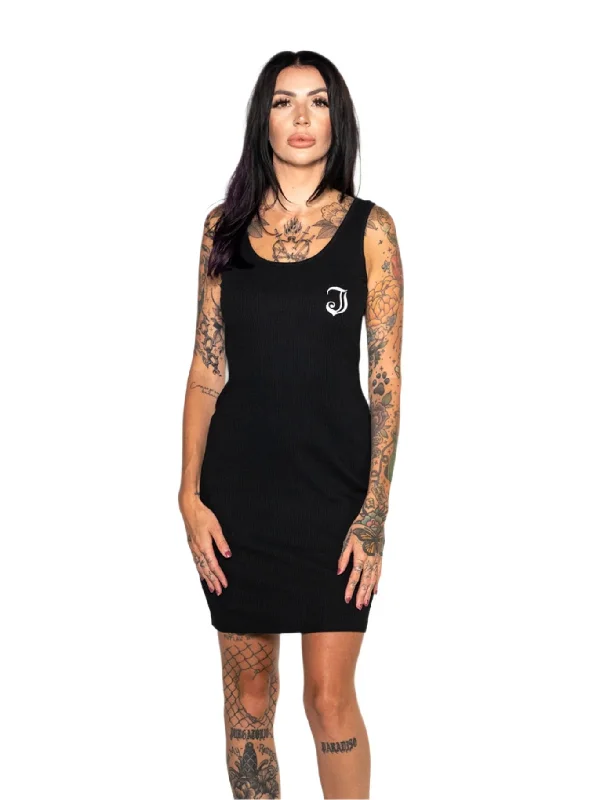Affordable Women's Clothes Women's Inked Dress-Black