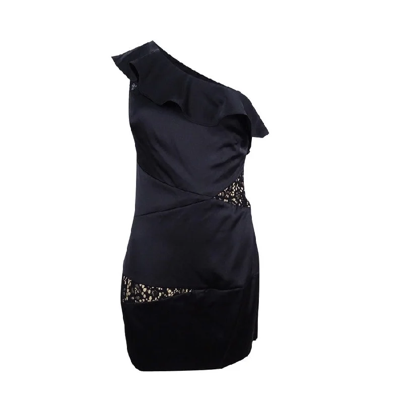 Unique Women's Fashion Pieces BCBGeneration Women's One-Shoulder Sheath Dress
