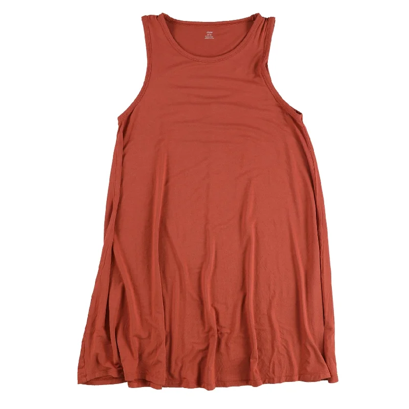 Women's Clothing For Everyday Wear American Eagle Womens Solid Cut Out Back A-Line Dress