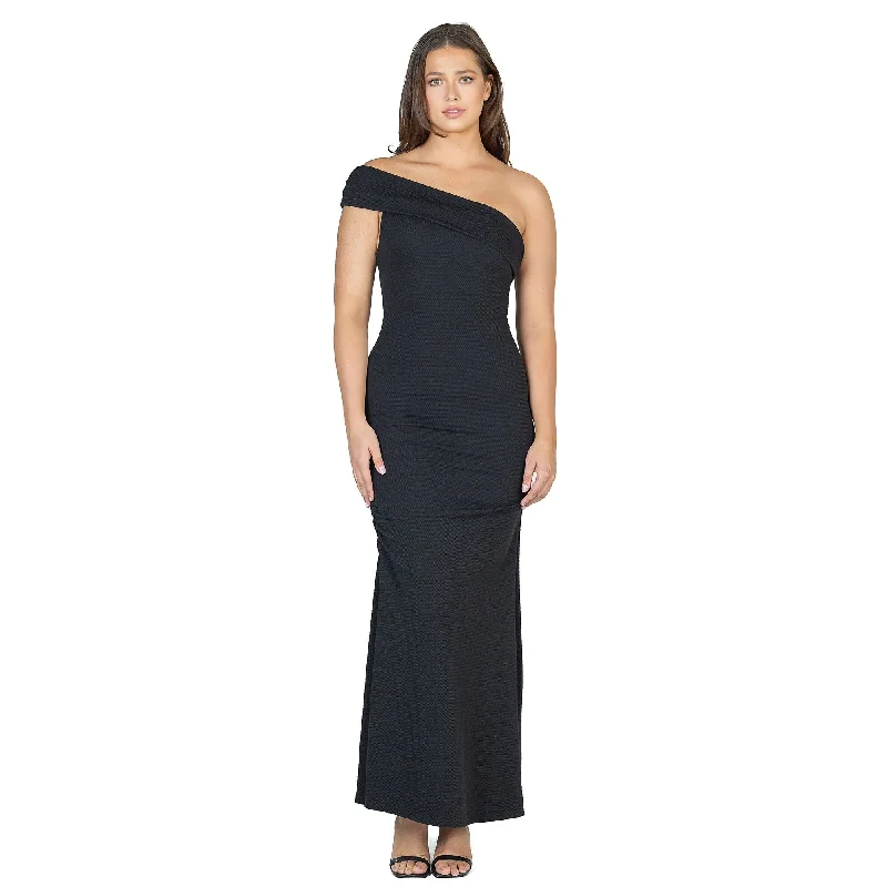 Sale Clothes Online 24seven Comfort Apparel Formal One Shoulder Rouched Mermaid Maxi Dress Sale Clothes Online 24seven Comfort Apparel Formal One Shoulder Rouched Mermaid Maxi Dress