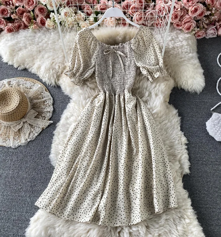 Women's Vacation Outfit Set Cute A line short dress fashion dress  716