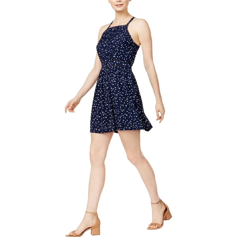 Seasonal Women's Fashion Trends Maison Jules Womens Pleated Fit & Flare Dress