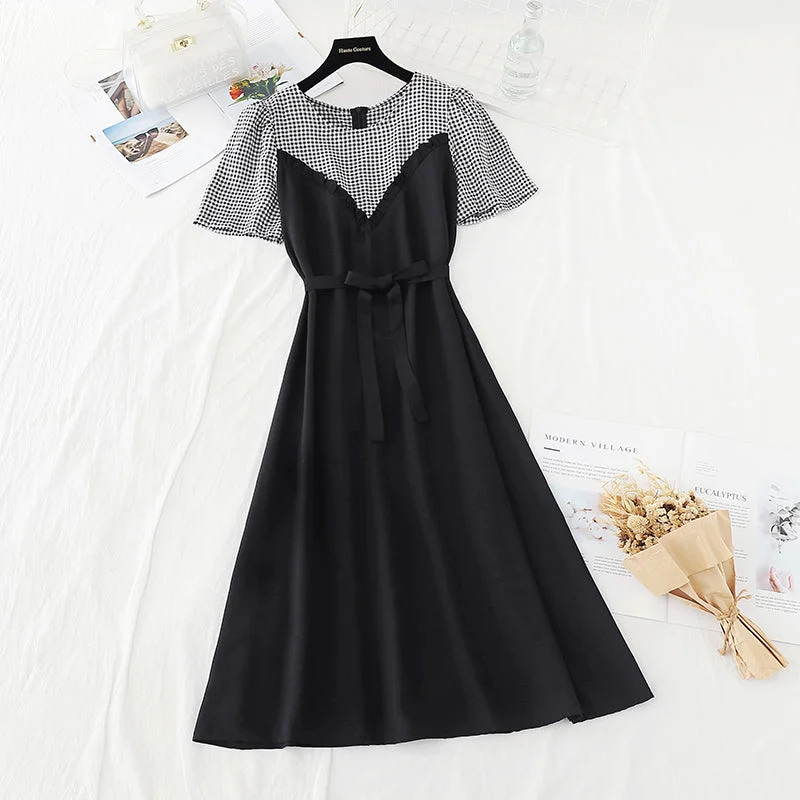 Women's Seasonal Garments French dress, retro and cool  4175