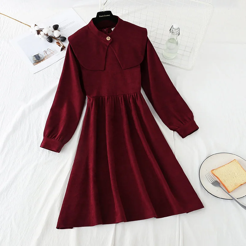 Relaxed Style New slim dress with bottom skirt fairy super fairy series  4757