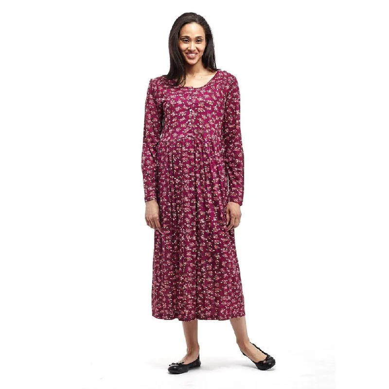 Affordable Women's Clothing La Cera Women's Button Front Dress