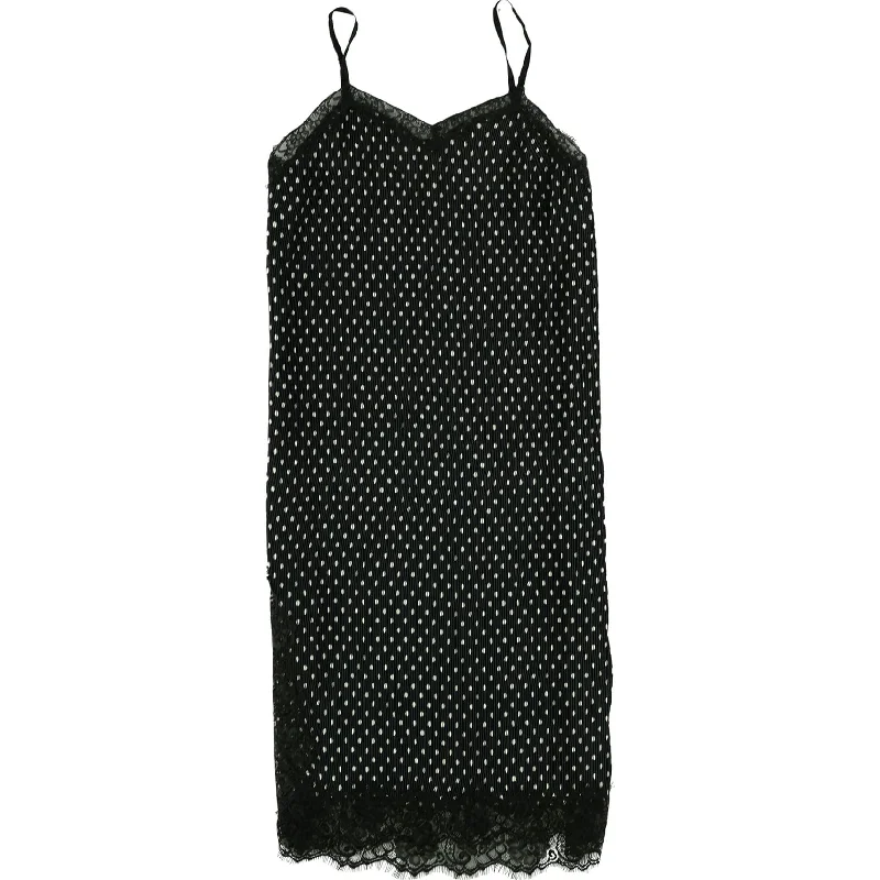 Holiday Gift Guide Sale Free People Womens Margot Slip Dress, Black, 8