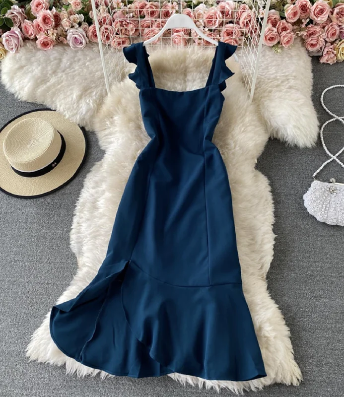 Trendy Boutiques Online Cute A line short dress fashion dress  751