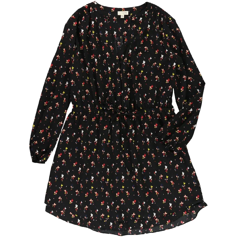 Women's Plus-Size Garments maison Jules Womens Patterned Fit & Flare Dress, Black, XX-Large