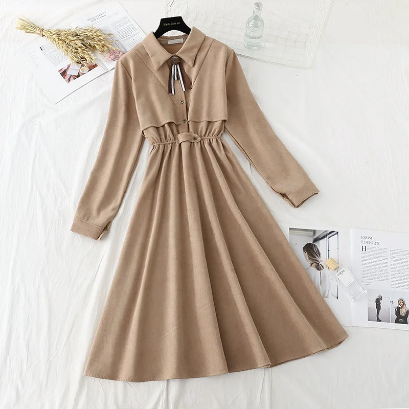 Women's Active Clothing Slim dress in spring and autumn with temperament slim skirt  2139