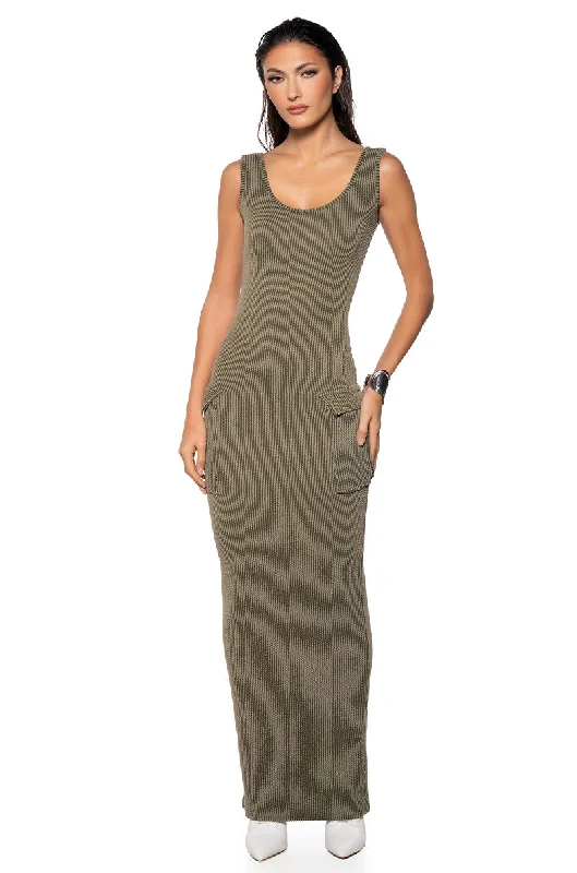 Luxury Women's Clothes FREE FALLING MAXI DRESS