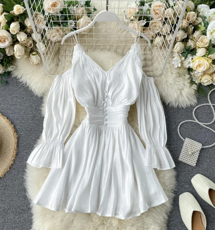 Timeless Classics Cute long sleeve short dress fashion dress  648