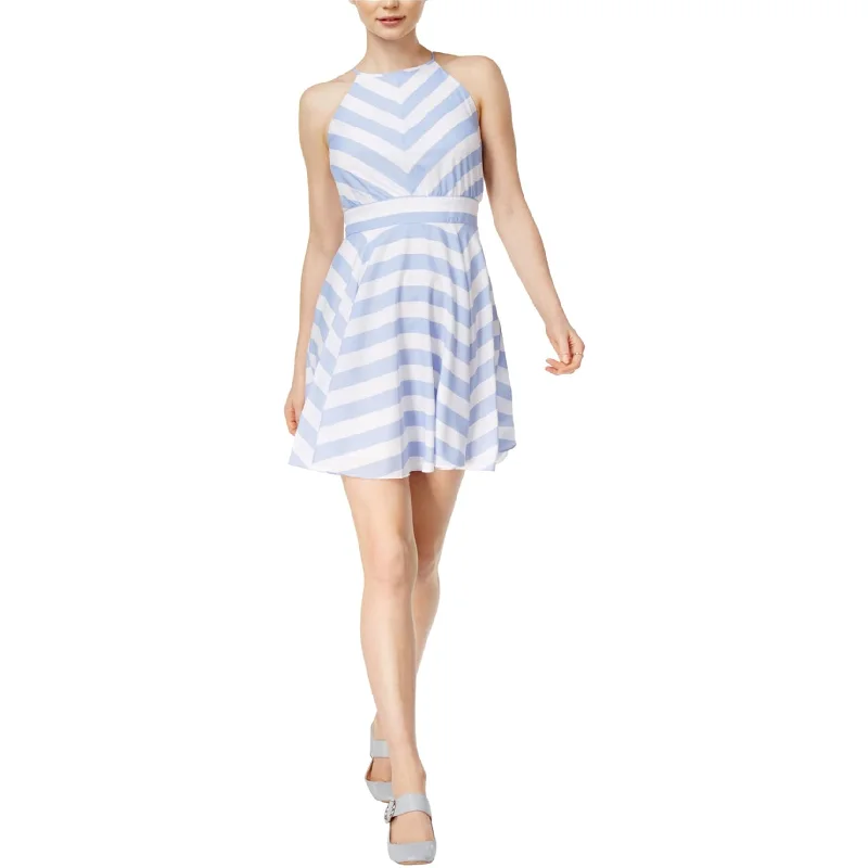 Casual Clothing For Women Maison Jules Womens Kimberly Striped Fit & Flare Dress