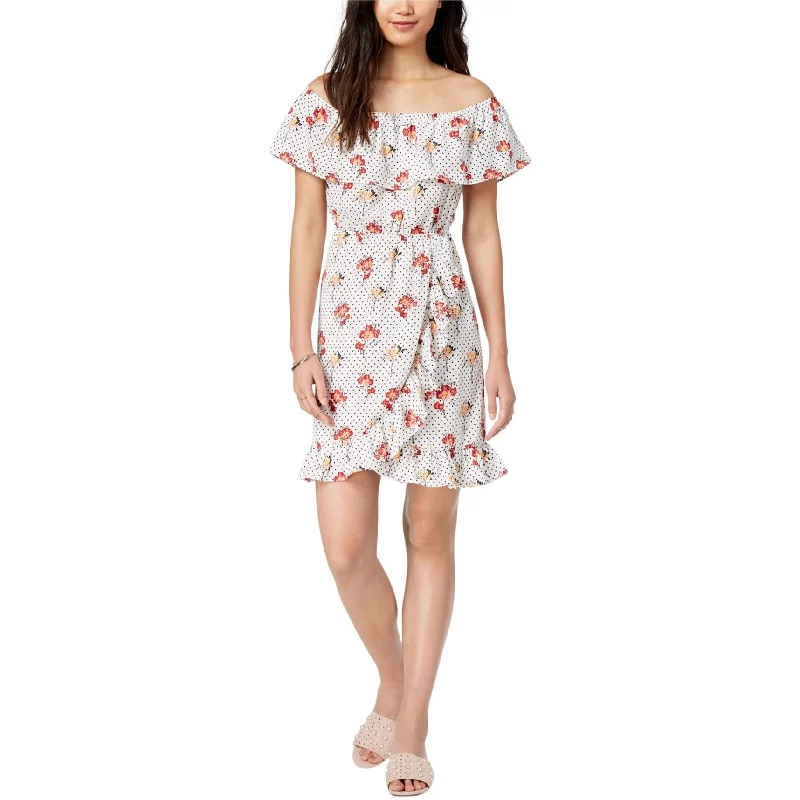 Women's Office Outfit Maison Jules Womens Faux Wrap Fit & Flare Dress