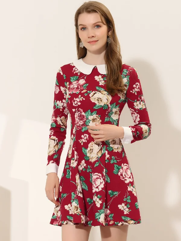 Red-Florals