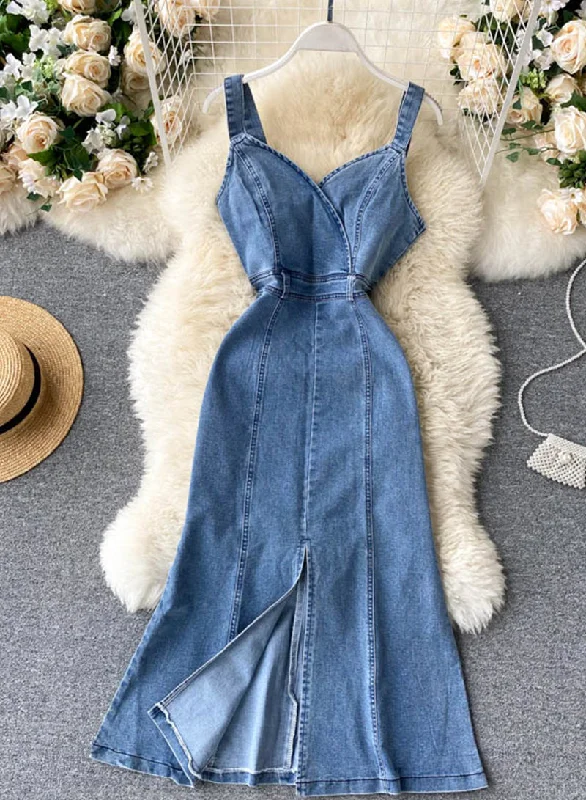 Outfits For Girls Denim dress  1027