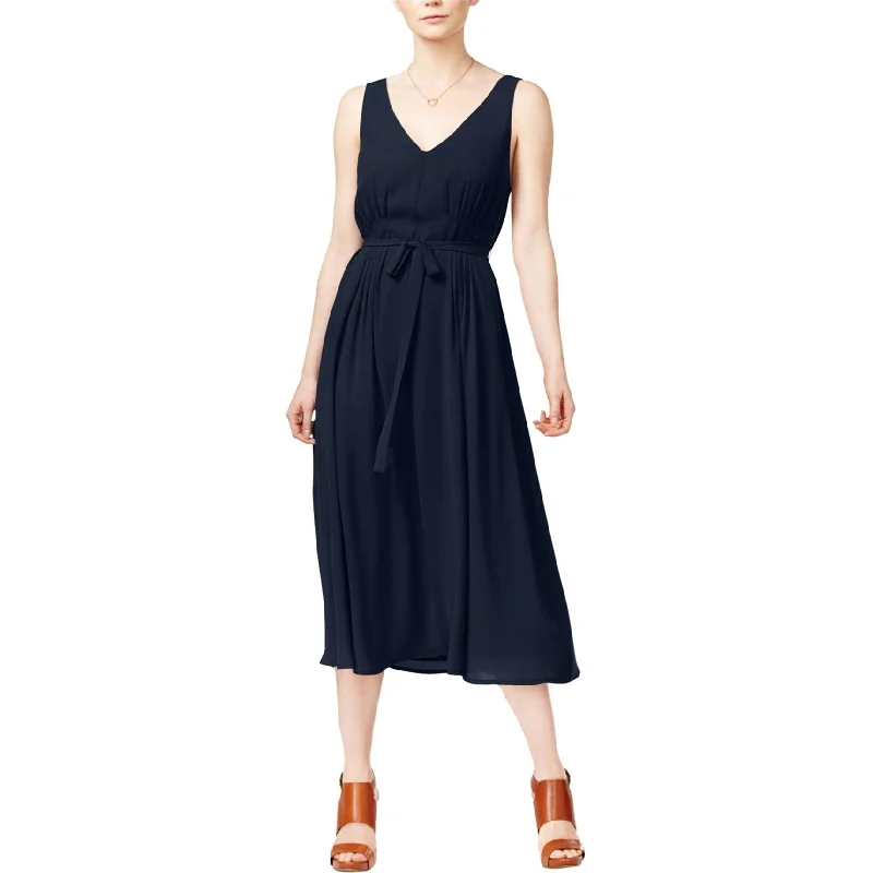 Boutique Styles Maison Jules Womens Belted Fit & Flare Dress