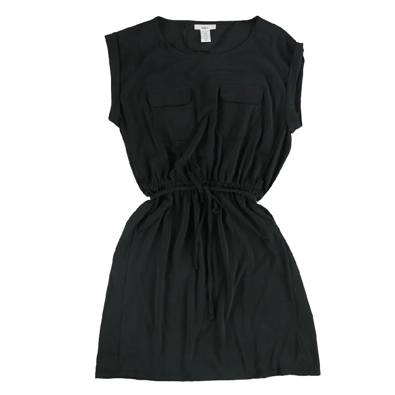 Sale On Clothing Bar Iii Womens Cuffed Fit & Flare Dress