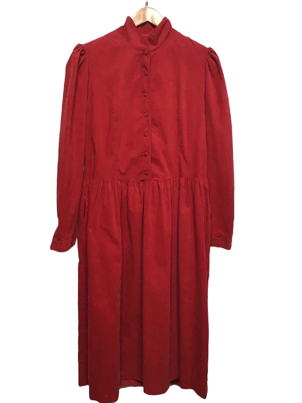 Women's Clothes for All-Day Comfort and Style Laura Ashley 60s Corduroy Dress (L)