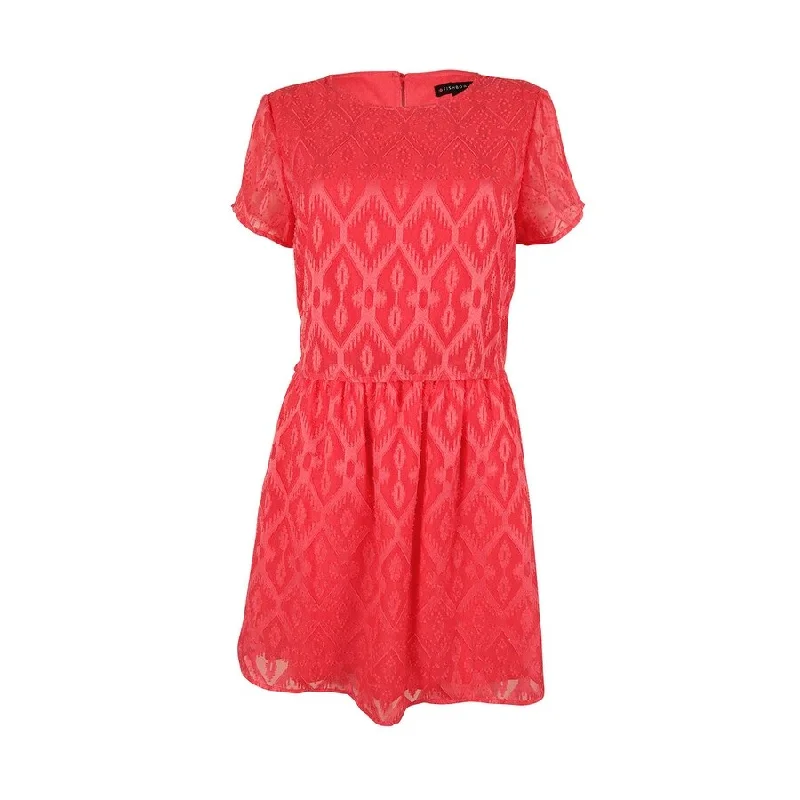 Boutique Dress Online Fishbowl Juniors' Textured Popover Dress