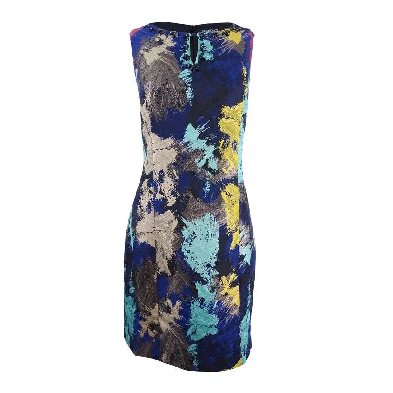Women Online Clothing Boutiques Ellen Tracy Women's Embellished Jacquard Sheath Dress