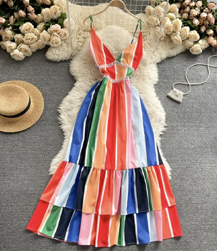 Women's Trendy Clothing Cute A line v eck short dress fashion dress  692