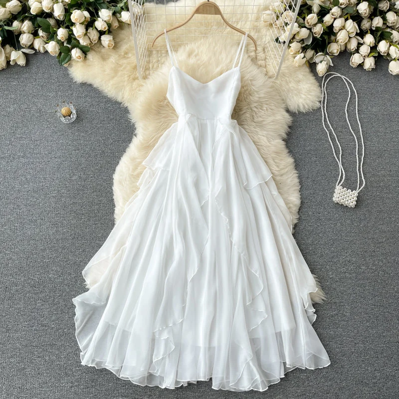 Trendy Casual Outfits Cute A line tulle short dress fashion dress  494