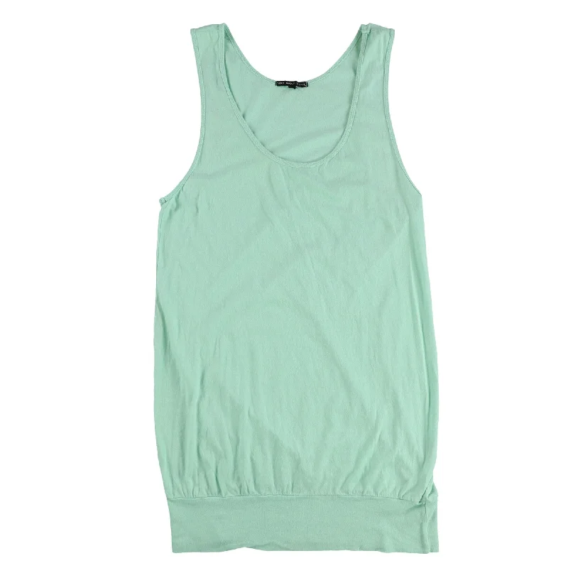 Online Shopping Boutiques TRULY MADLY DEEPLY Womens Solid Mini Tank Dress, Green, Medium