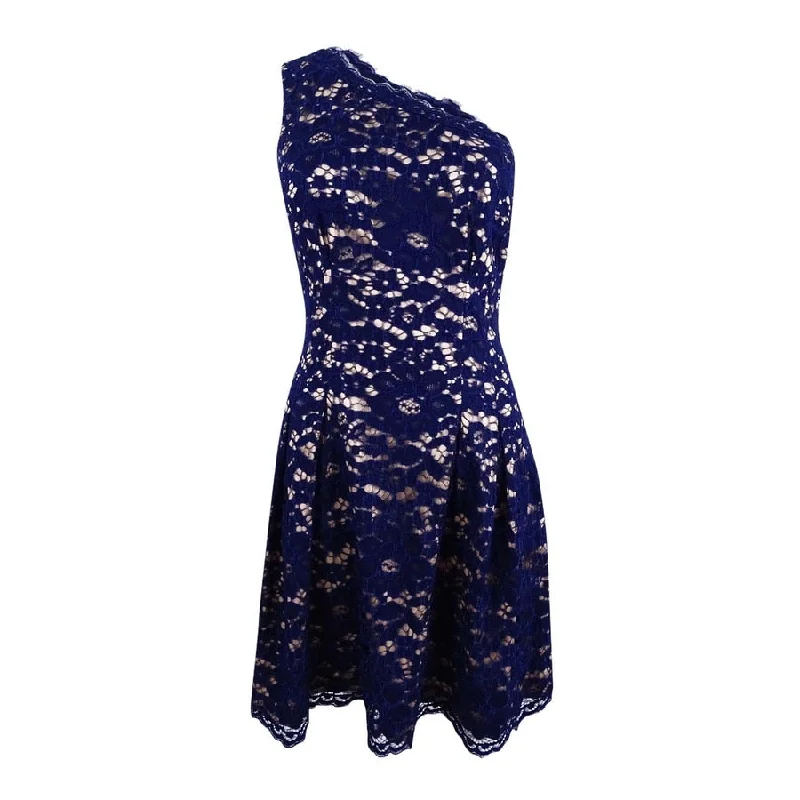 Women's Clothes for All-Day Comfort and Style Vince Camuto Women's One-Shoulder Lace Dress