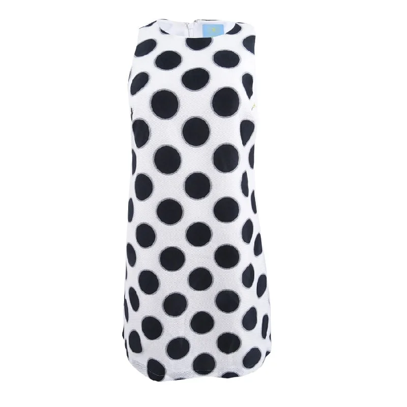 Stylish And Comfortable Clothing For Women CeCe Women's Arlington Polka Dot A-Line Dress