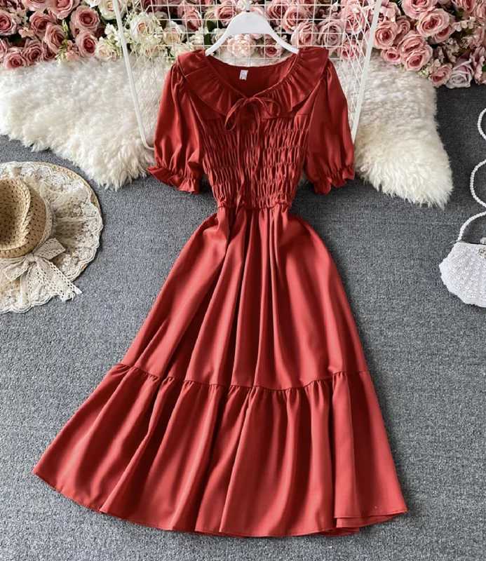 Seasonal Sale Cute A line short dress fashion dress  688