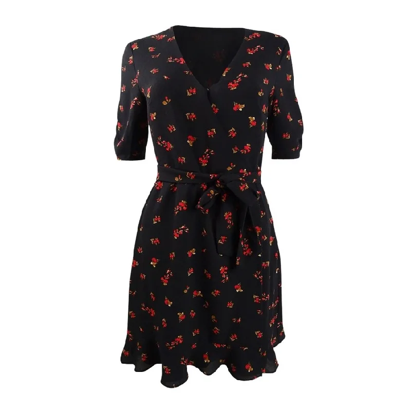 Boutique Dress Online 1.State Women's Floral-Print Cinch-Sleeve Dress