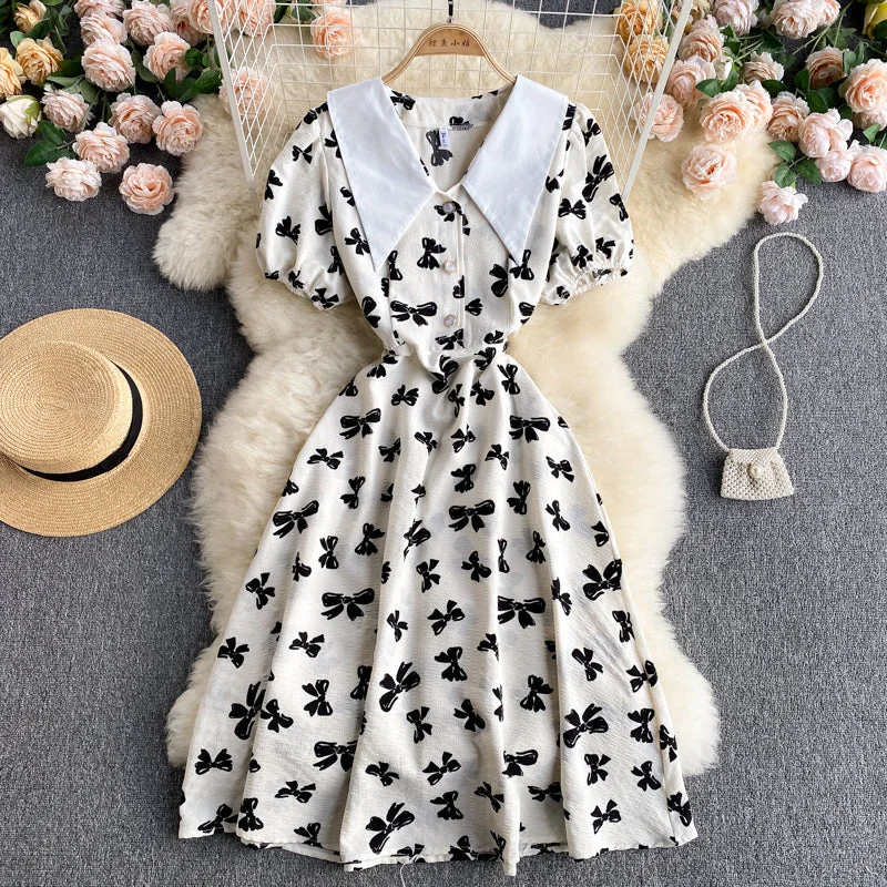 Trendy Women's Apparel Cute A line short dress fashion dress  592